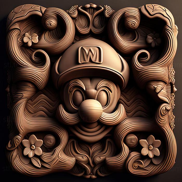 3D model st Mario (STL)